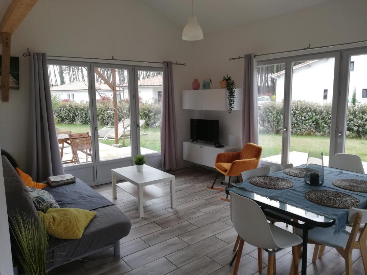 Maison Moderne Proche Lac Et Plage Leon Exterior photo